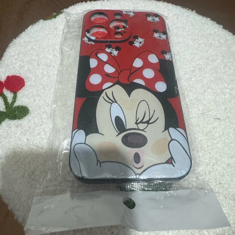Disney Minnie Mouse Red and Black Phone Case